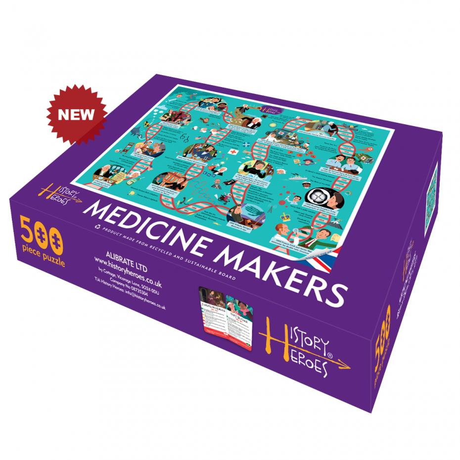 History Heroes Jigsaw: Medicine Makers, horizontal